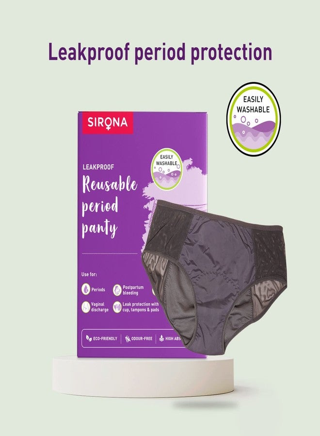Sirona Reusable Period Panties for Women - Medium Size | Leak Proof Protection for Periods | For Postpartum Bleeding, Urinary Incontinence & Vaginal Discharge - Image 2